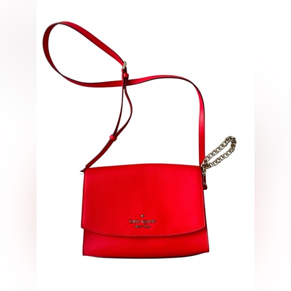 Kate Spade Red Carson Crossbody Bag - Picture 2 of 9